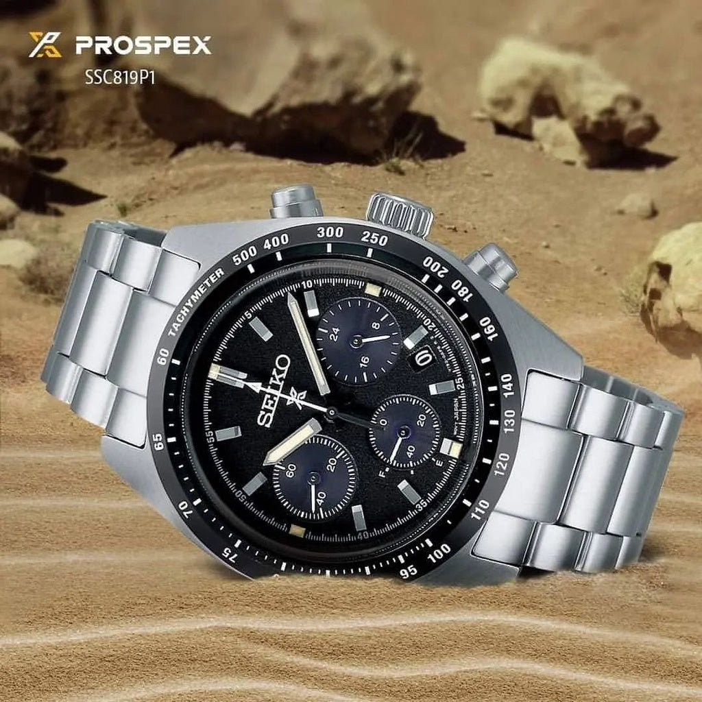Buy SEIKO Prospex Speedtimer Solar Chronograph Men's Watch - SSC819P1 |  Time Watch Specialists