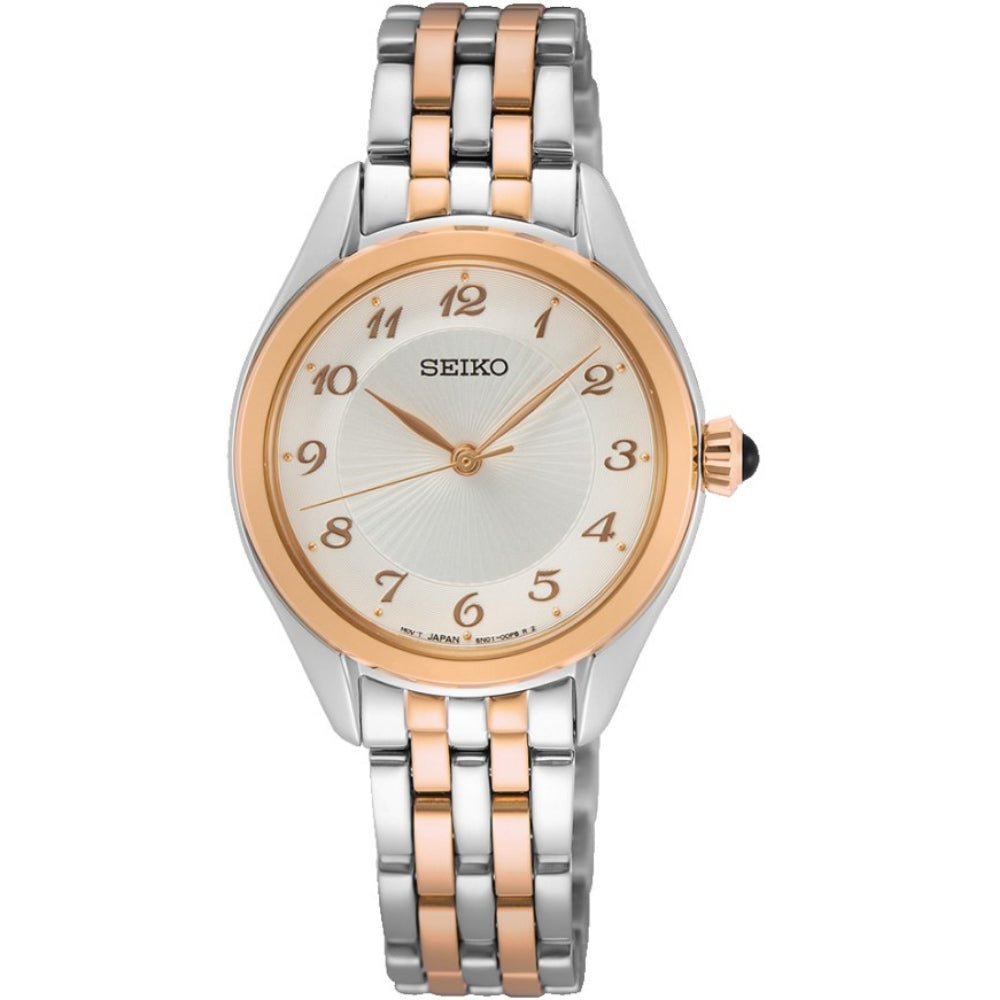 Buy Seiko Rose Gold Two Tone Women's Watch - SUR382P1 | Time Watch ...