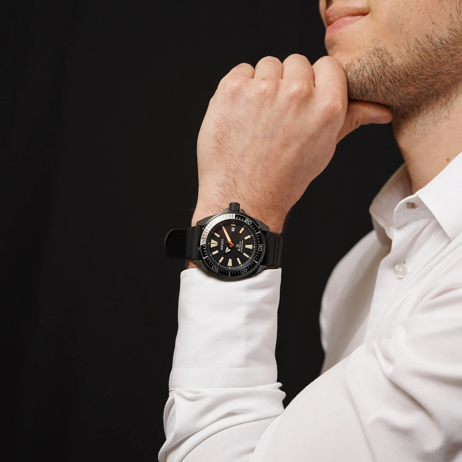 Buy SEIKO Samurai Limited Edition Prospex Black Men's Watch - SRPH11K1 |  Time Watch Specialists