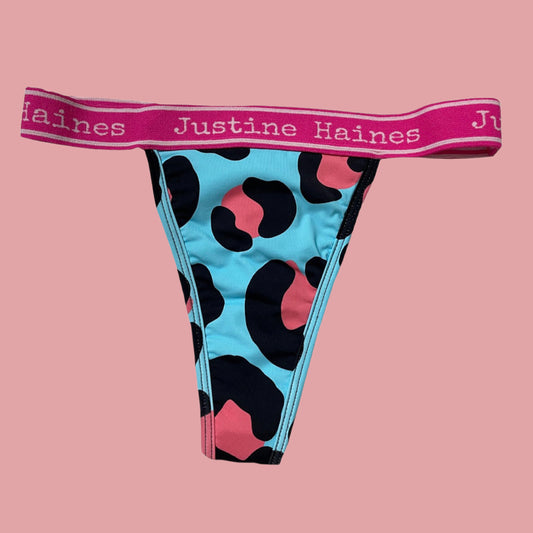 Wear Thongs on your Period! 80s Neon Paint