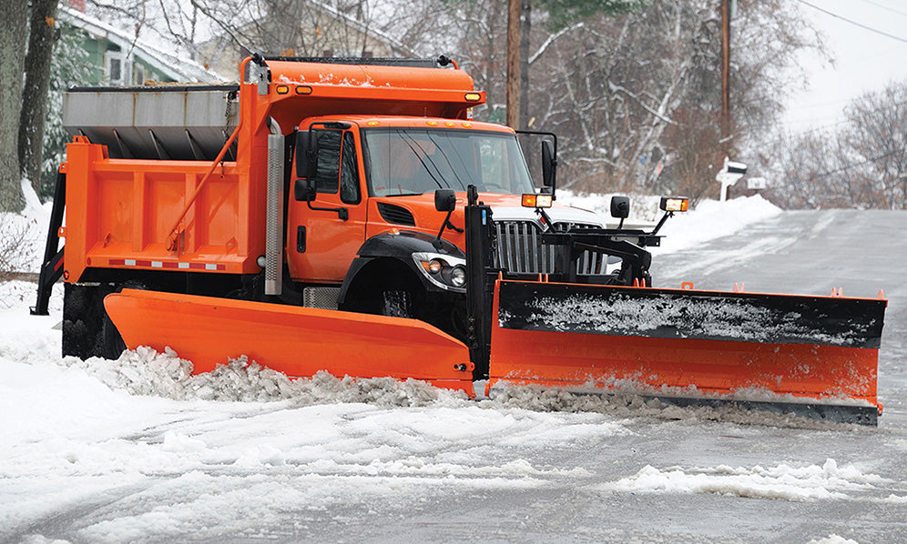 Use POR-15 2K Urethane on commercial and municipal plows