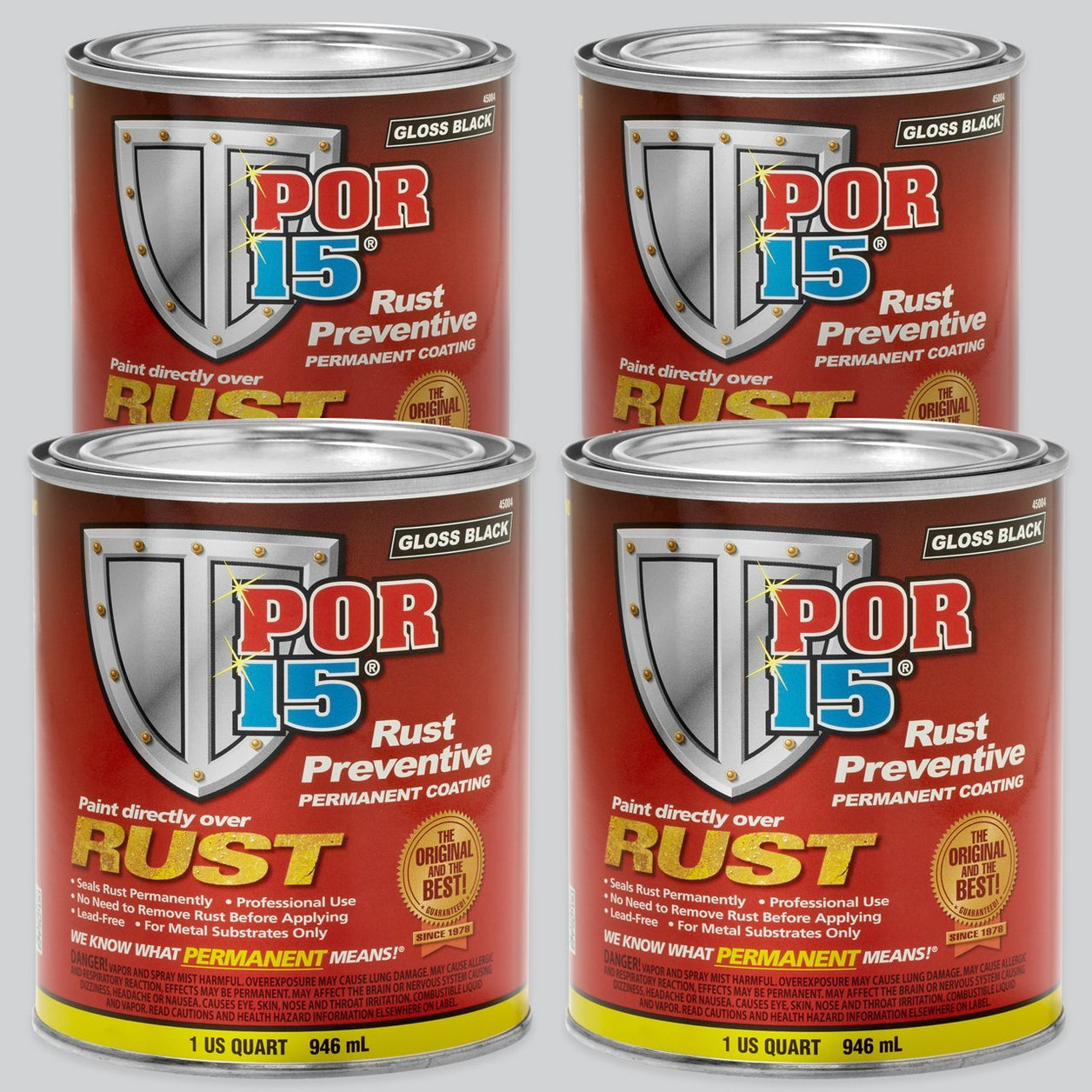 P.O.R.-15 45408 POR-15 Rust Preventative Paints