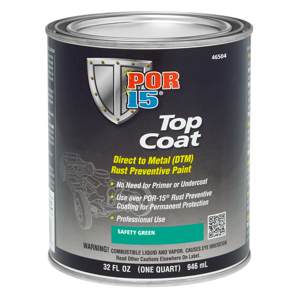  POR-15 Top Coat Spray Paint, Direct to Metal Paint