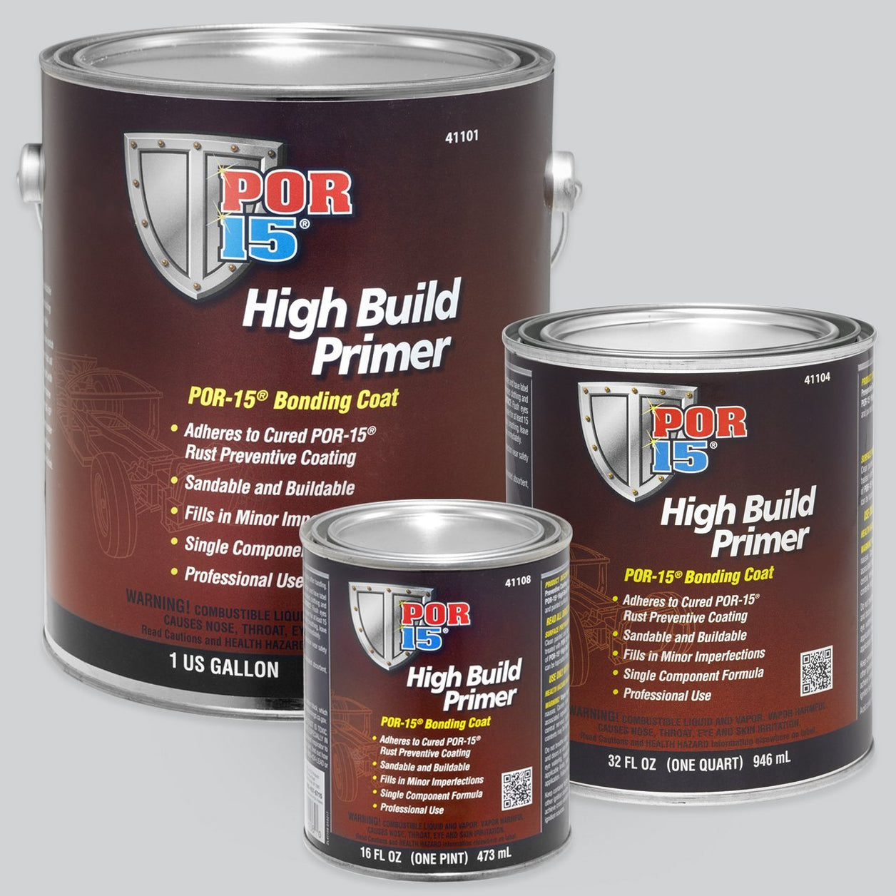 POR 15® 40020 Alloy Prep Soft Metal Etching Rust Neutralizer for Clear –  House of 1000 Kolors