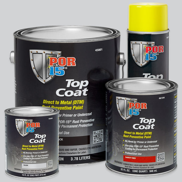 POR 15 SILVER Rust Preventive Coating