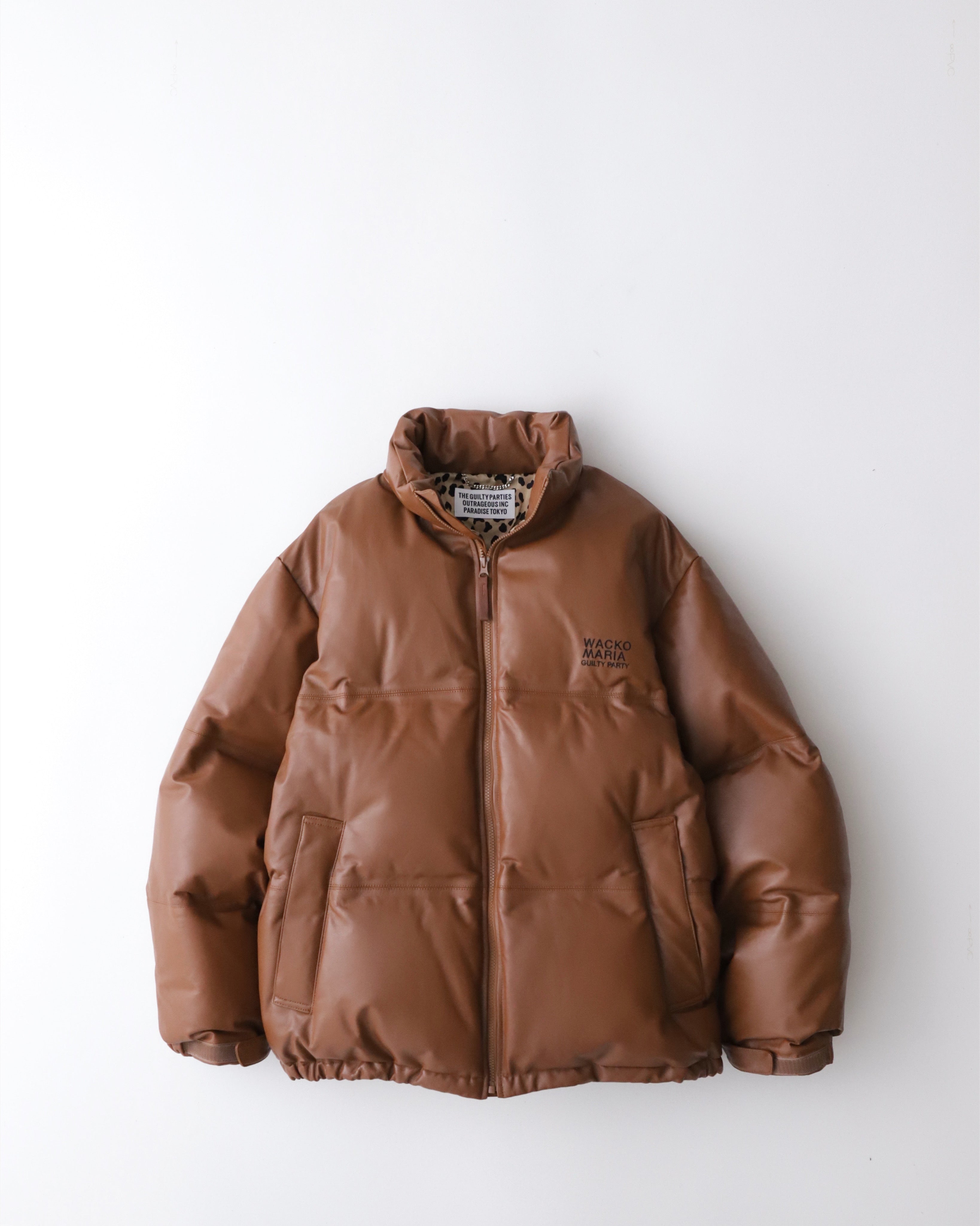 WACKO MARIA LEATHER DOWN JACKET – NCNR WEB STORE