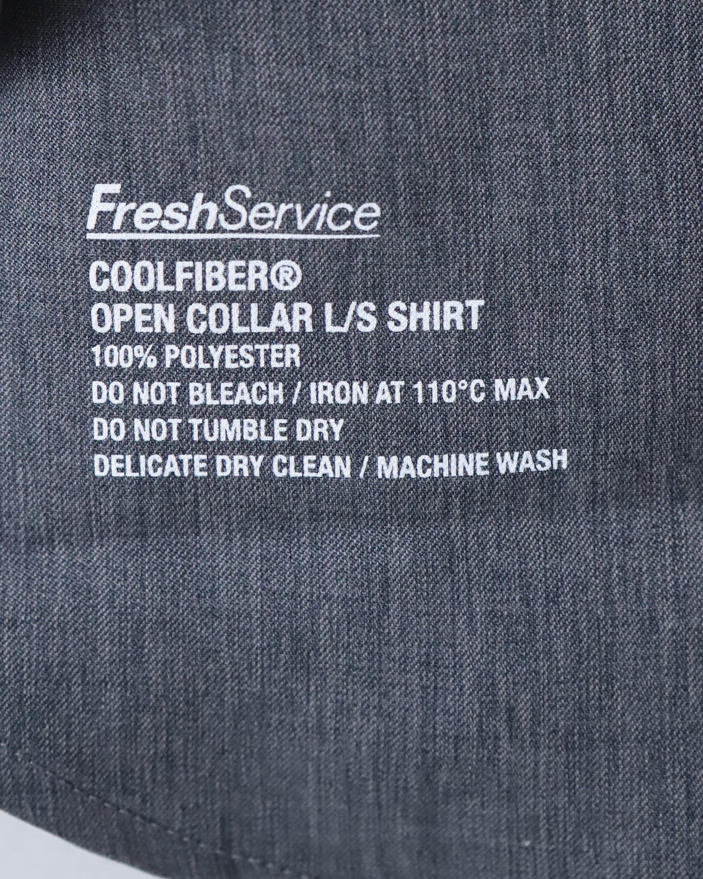 FreshService COOLFIBER OPEN COLLAR L/S SHIRT – NCNR WEB STORE