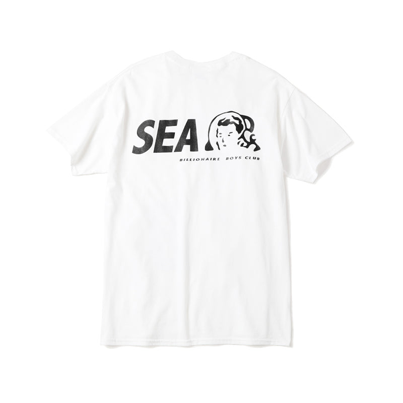 スノーブルー wind and sea billionaire boys club コラボT - Tシャツ