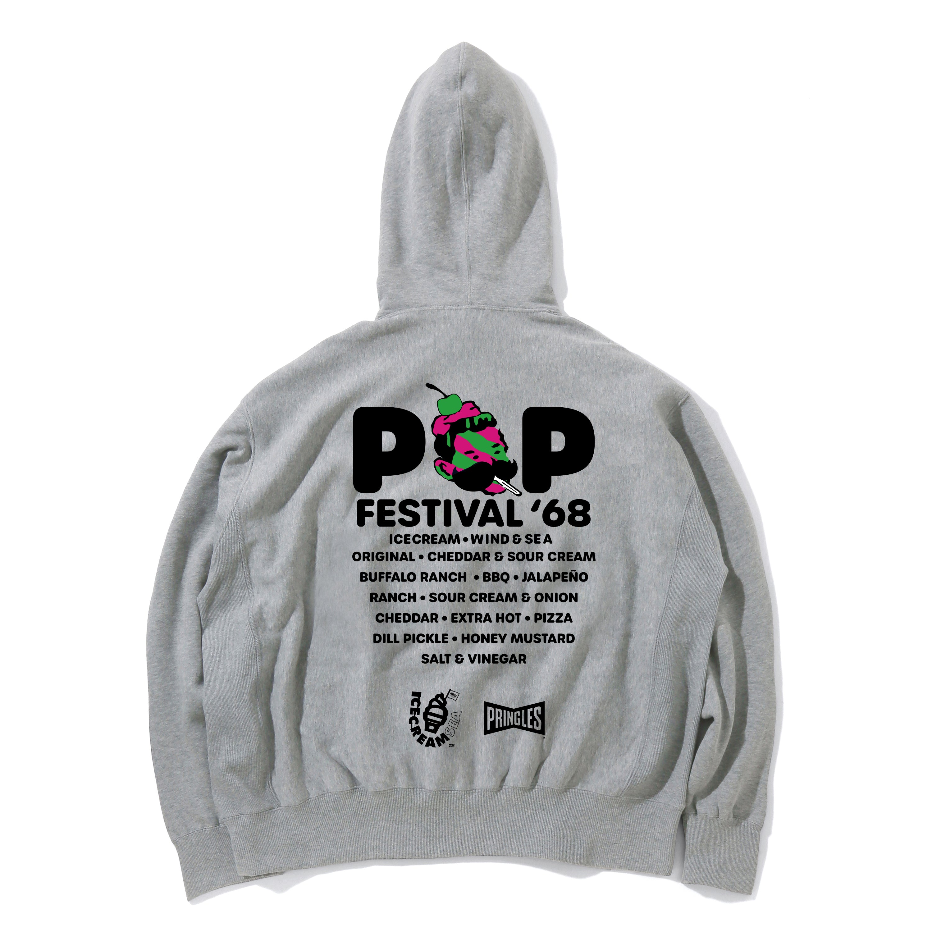 ICECREAM x WIND & SEA x PRINGLES COTTON HOODIE