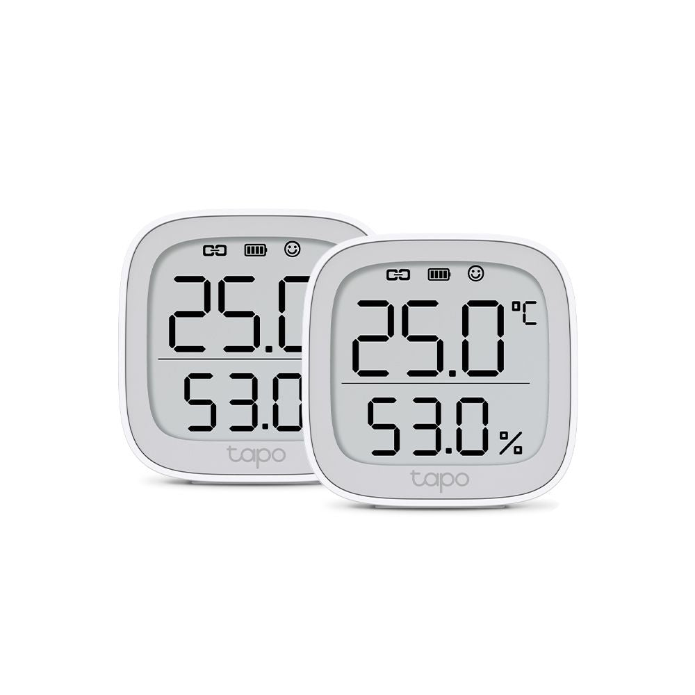 Tapo Smart Temperature & Humidity Monitor, Free Data Storage, Real-time  Notifications, Battery included, Work with Alexa and Google home, Tapo Hub  Required sold separately, White (Tapo T310)
