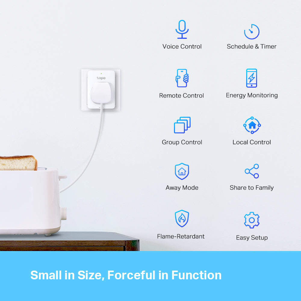 Tapo P110M, Mini Smart Wi-Fi Plug, Energy Monitoring