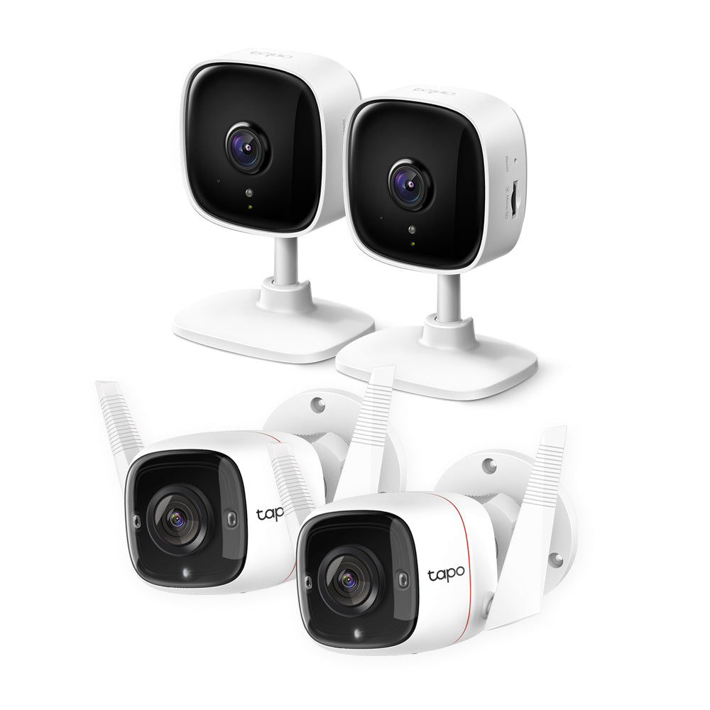 Tapo Ultra HD outdoor night vision security camera - 2 pack (Soft bundle -  C310 x 2)