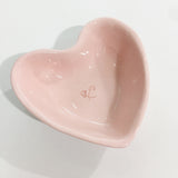 Musk pastel porcelain heart dish by louise m studio from have you met charlie a gift shop with unique handmade australian gifts in adelaide south australia
