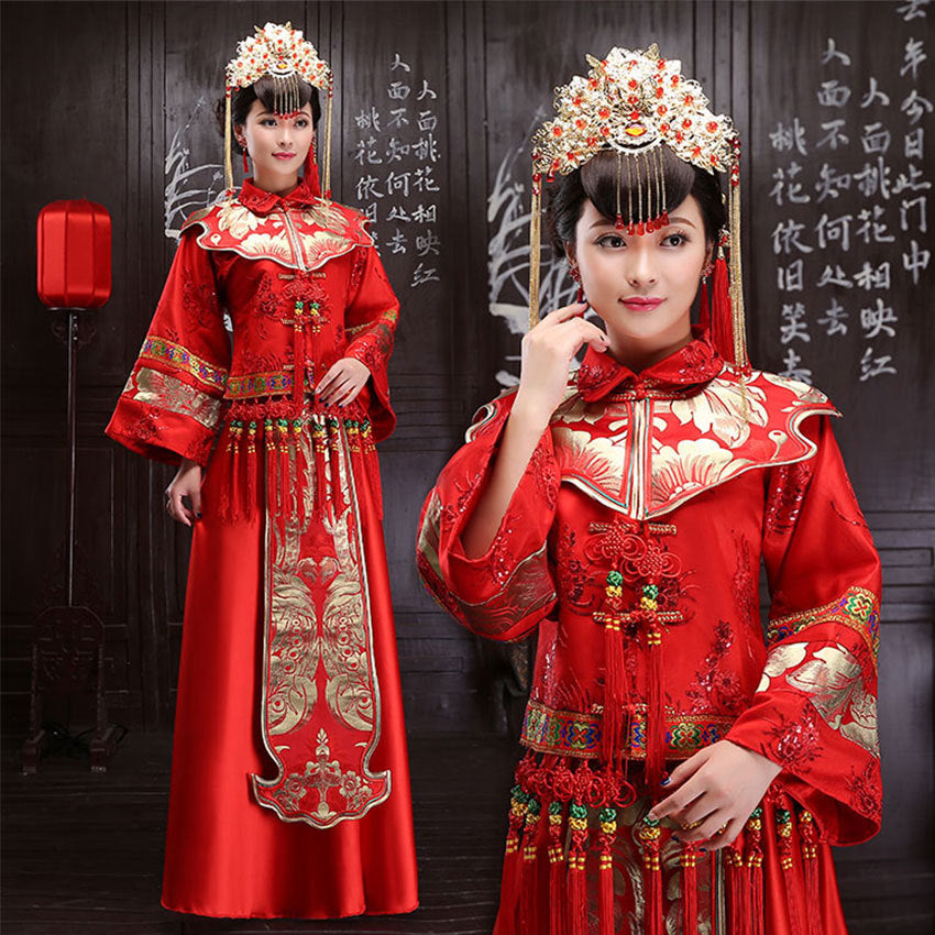 ancient chinese wedding dress