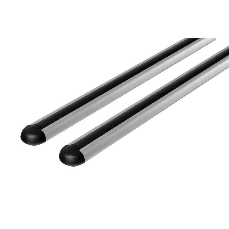 Nordrive Alumia silver aluminium aero  Roof Bars for Lancia MUSA, 2004-2012, Without Roof Rails, With Fix Points