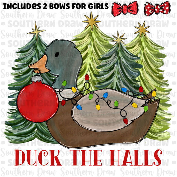Duck The Halls Southern Draw Digital Designs
