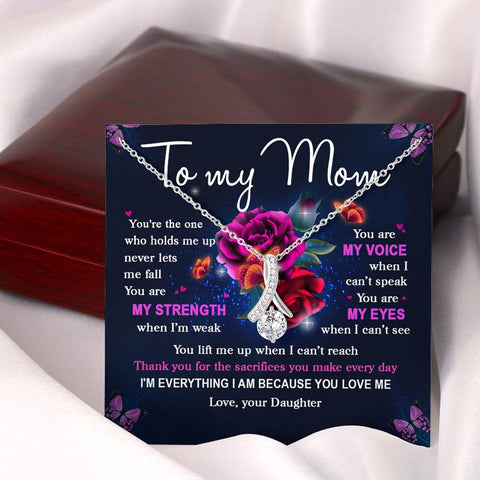 Mother's day - You Are My Strength - Alluring Beauty Necklace gift