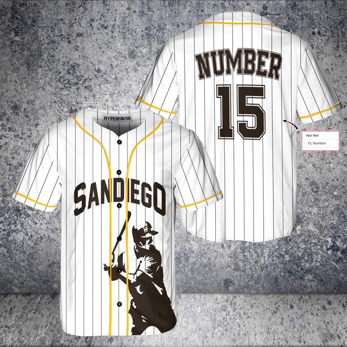 San Diego Padres Dragon Ball Son Goku CUSTOM Baseball Jersey