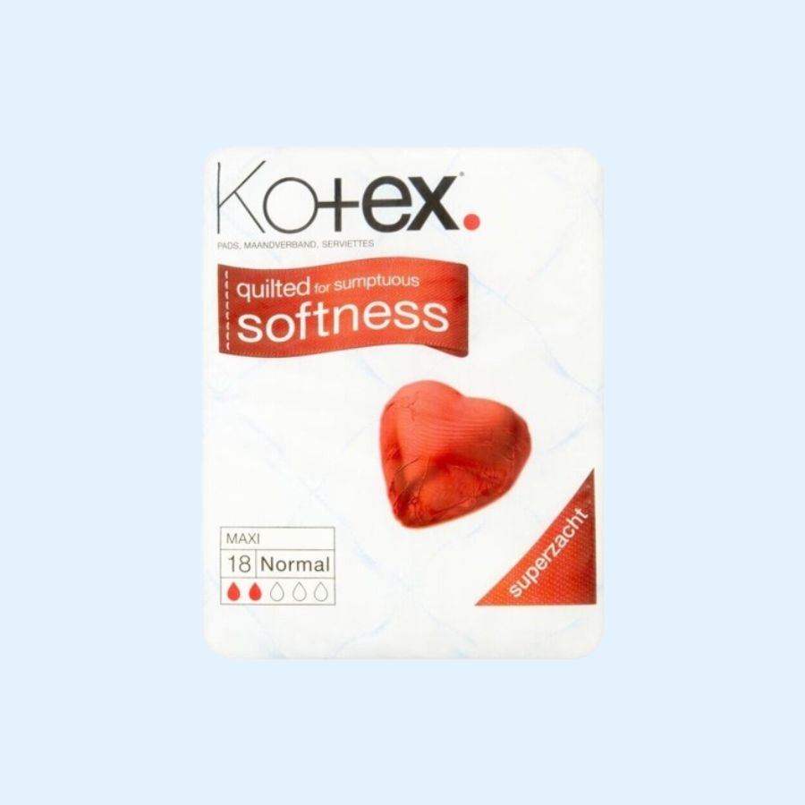 Kotex Maxi Normal 18's (Pack of 6 x 18's)