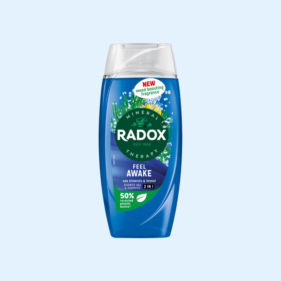 Radox Feel Awake for Men 2in1 Shower Gel 225ml PM £1.25 (Pack of 6 x 225ml)