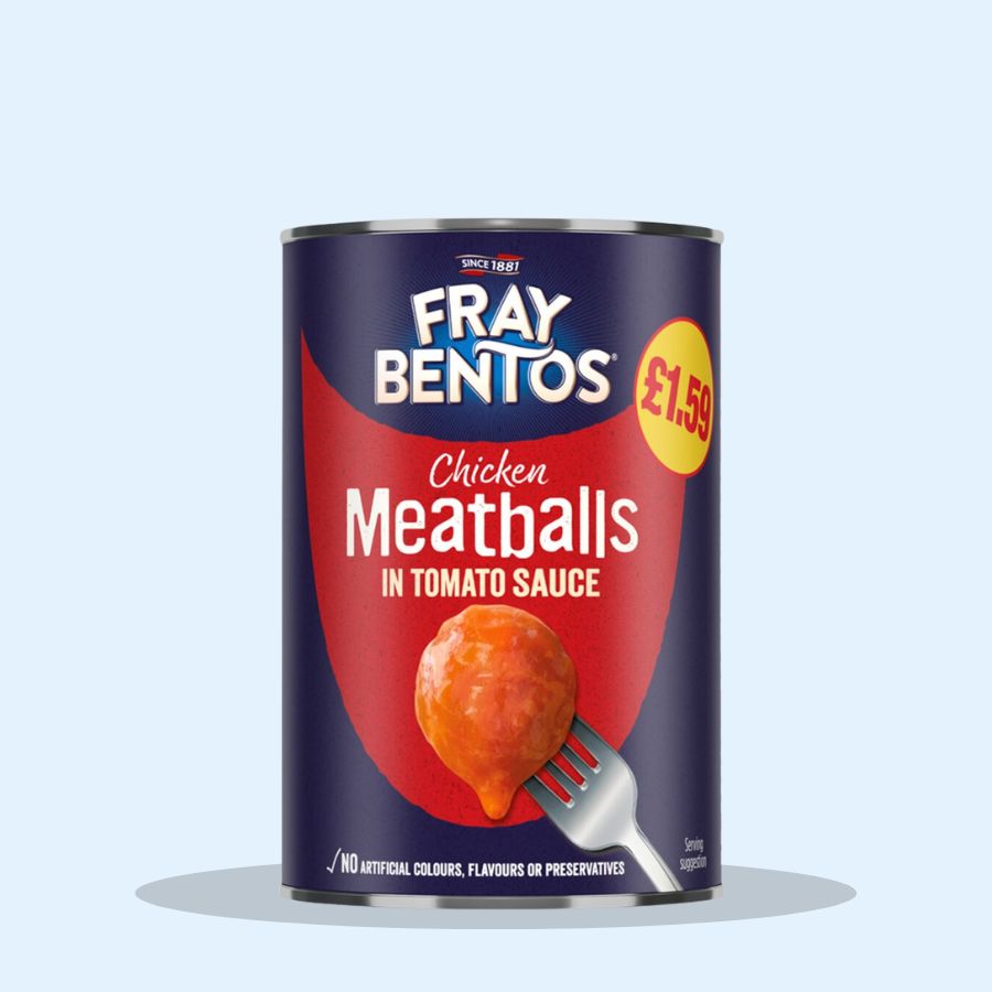 Fray Bentos Chicken Meatballs in Tomato Sauce 380g (Pack of 6 x 380g)