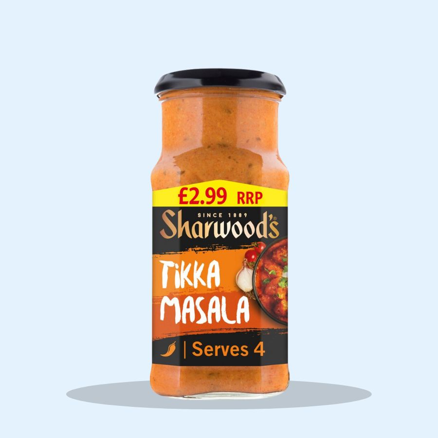 Sharwood's Cooking Sauce Tikka Masala 420g (Pack of 6 x 420g)