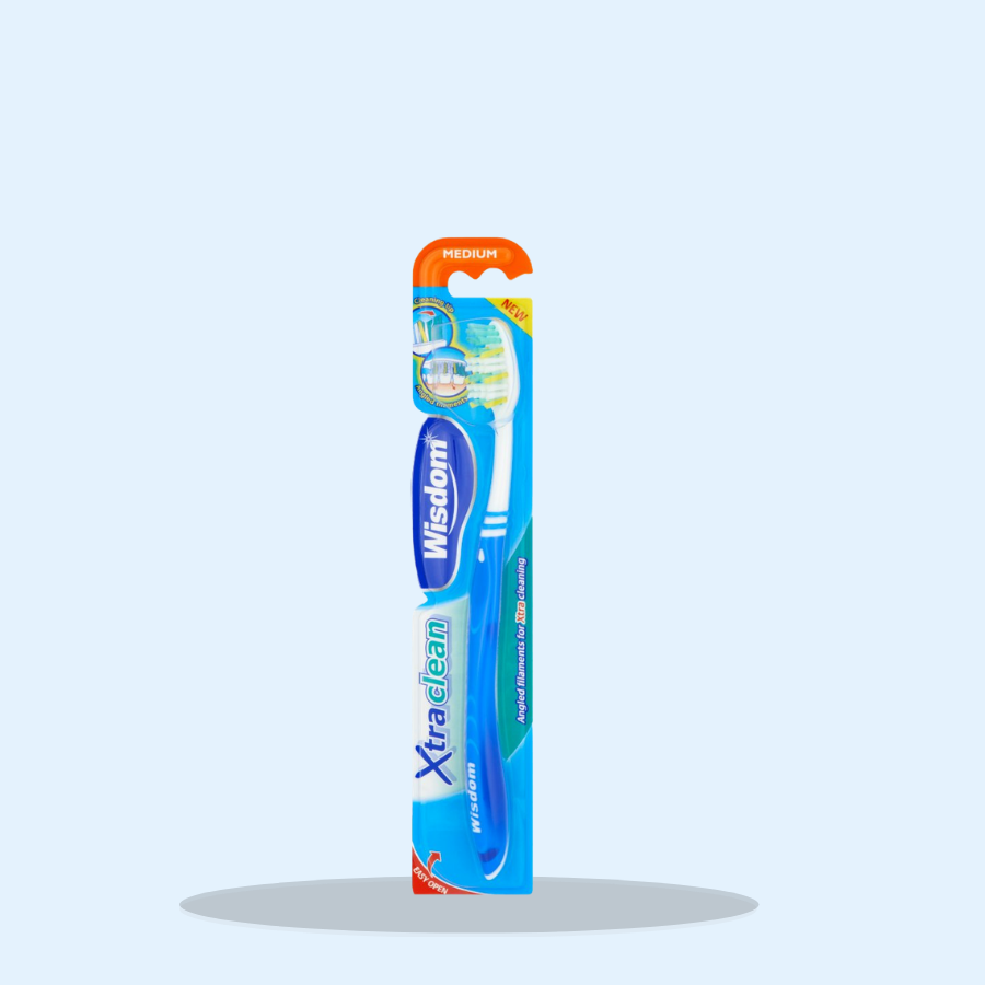 Wisdom Xtra Clean Toothbrush Medium (Pack of 12 x 1)