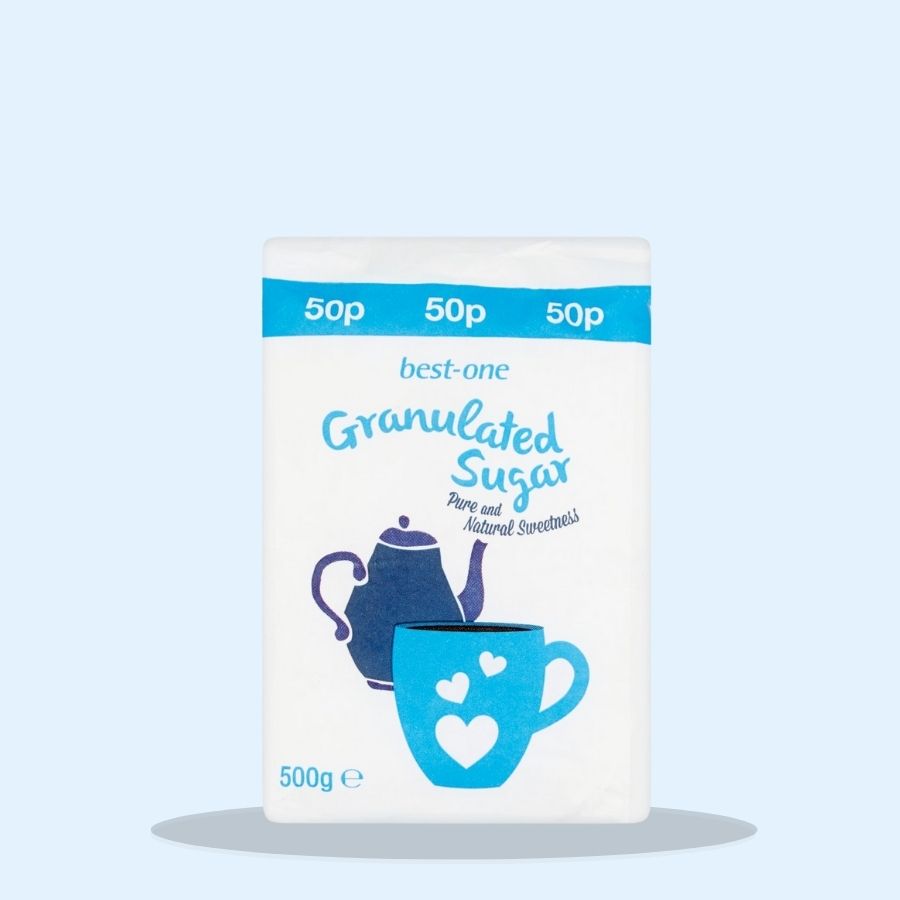 Best-One Granulated Sugar (Pack of 10 x 500g)