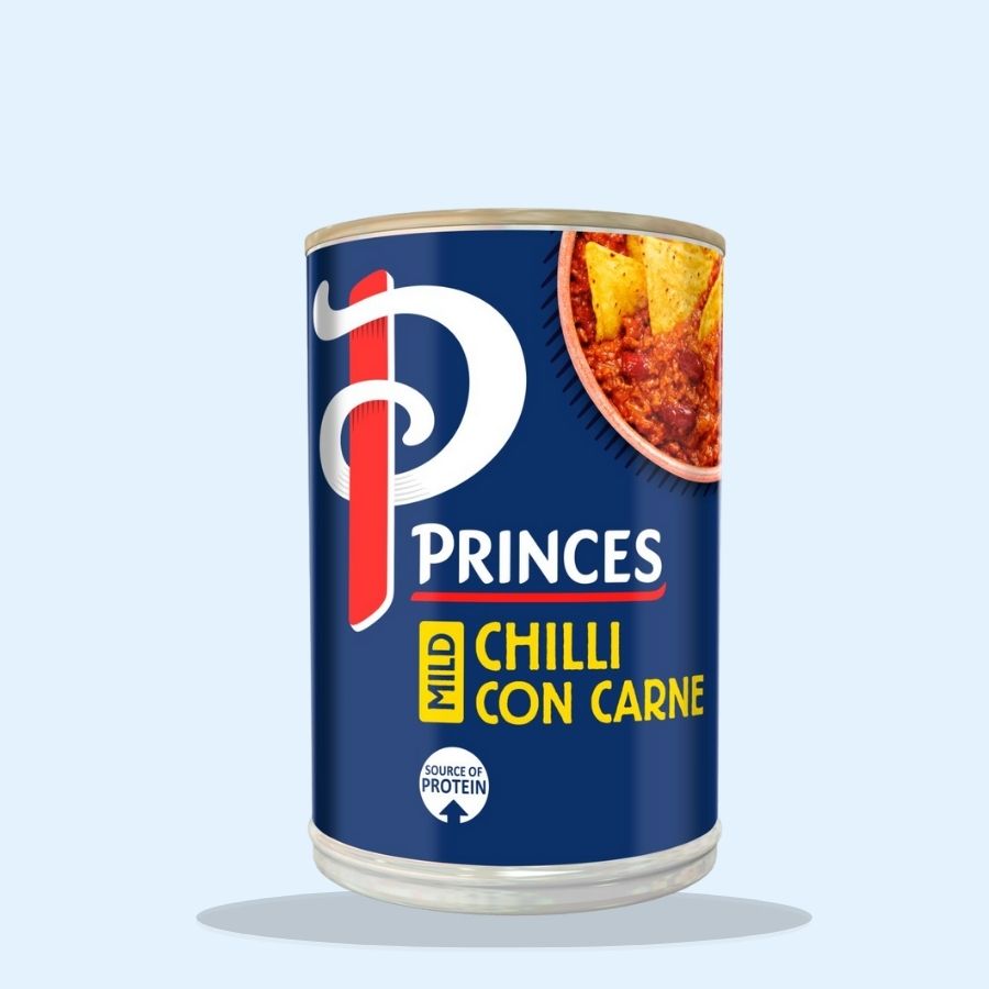 Princes Chilli Con Carne Mild (Pack of 6 x 392g)