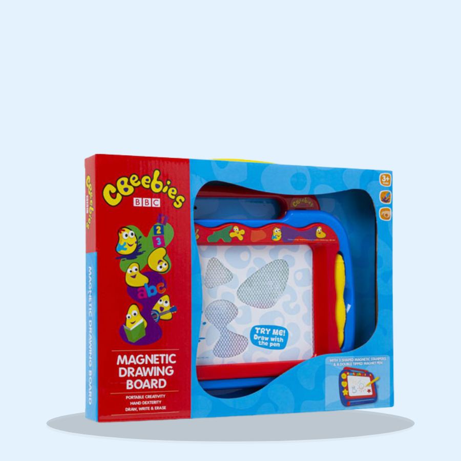 Cbeebies Magnetic Drawing Board (Pack of 1 x 1)