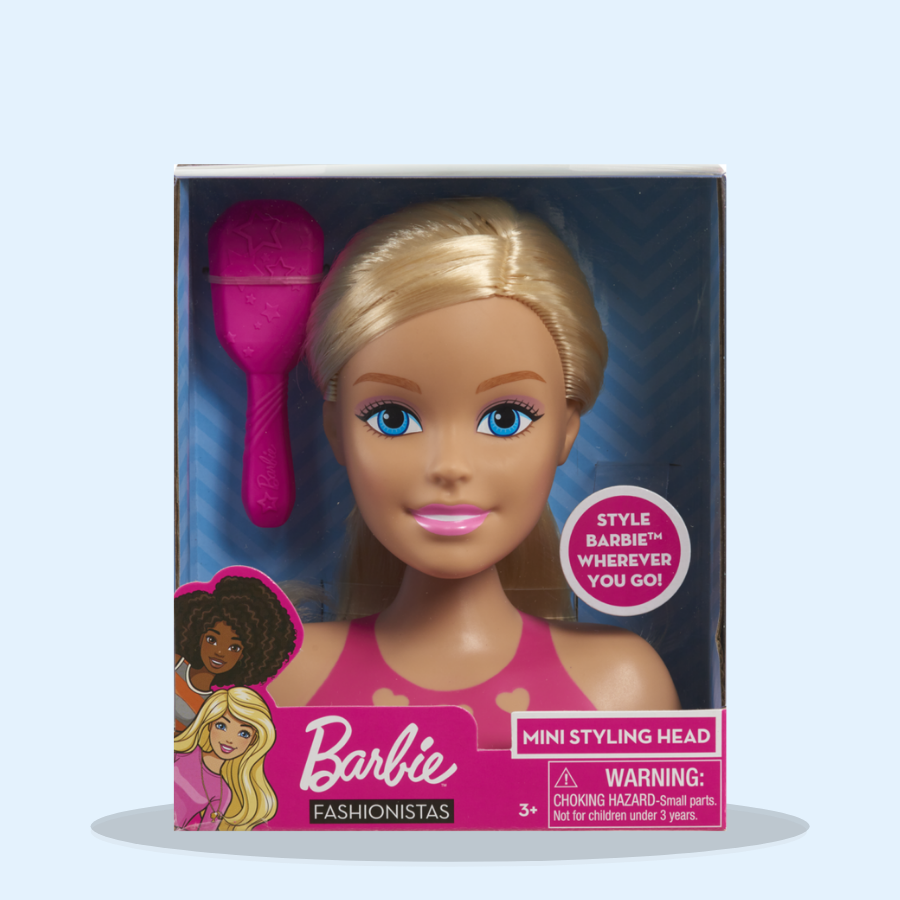 Barbie Mini Blonde Styling Head