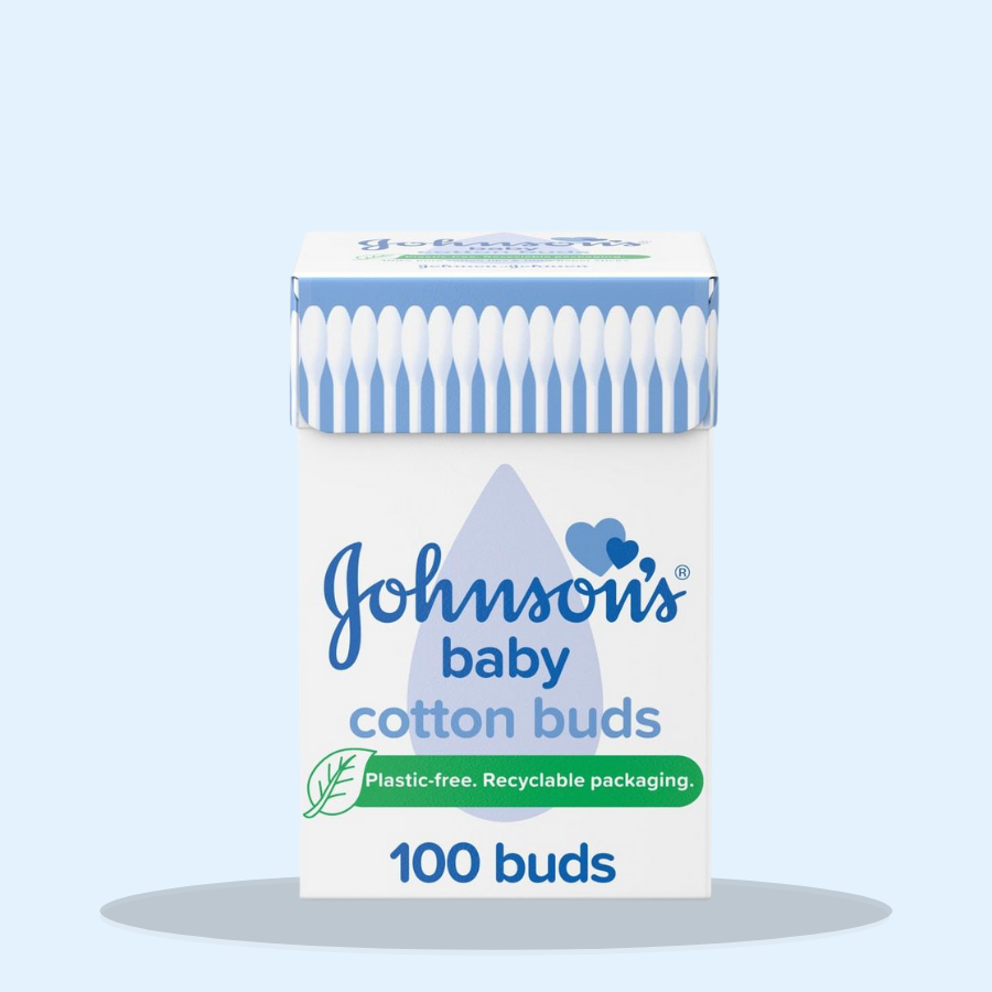 Johnson's Cotton Buds 100s (Pack of 12 x 100s)