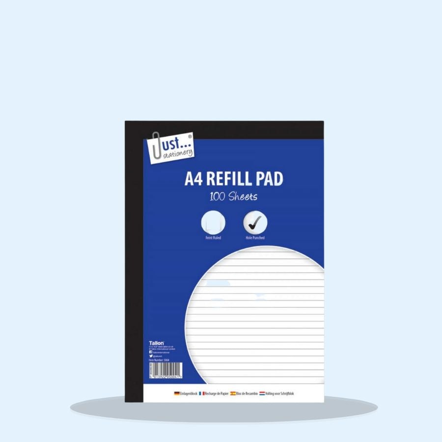 A4 Refill Pad 100 Sheets (Pack of 6 x 1)