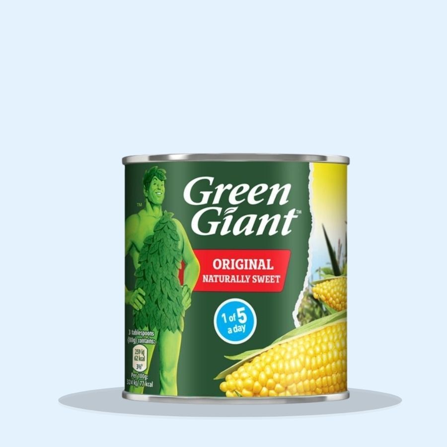 Green Giant Original Sweetcorn (Pack of 12 x 340g)