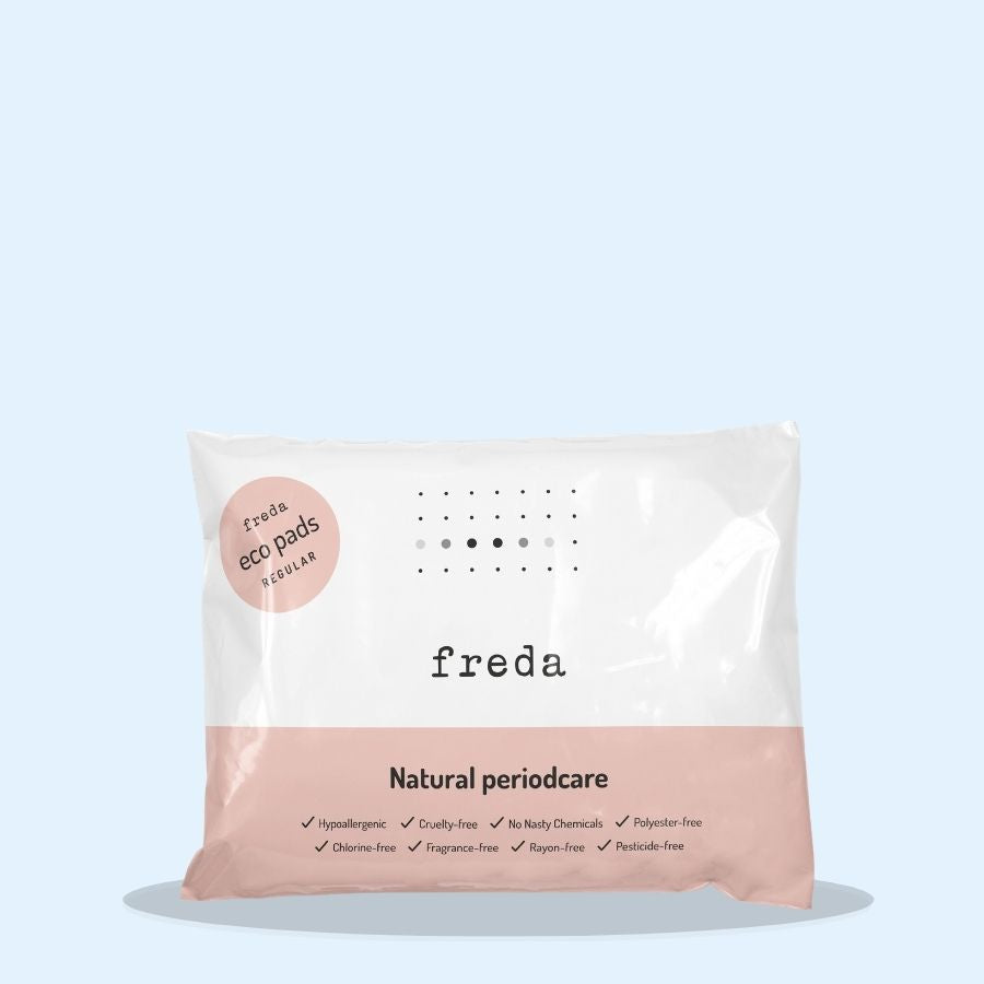 Freda Natural Day Pads Regular 40s (Pack of 1 x 40s)