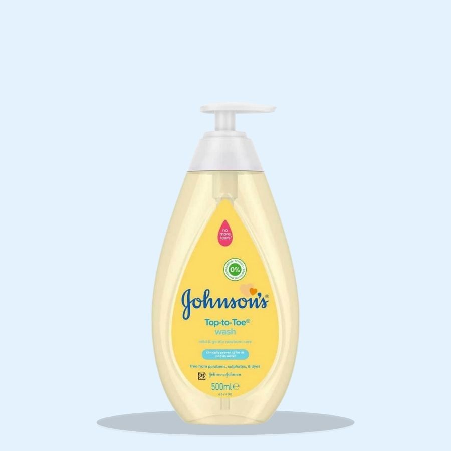 Johnson's Baby Top To Toe Wash 500ml (Pack of 6 x 500ml)