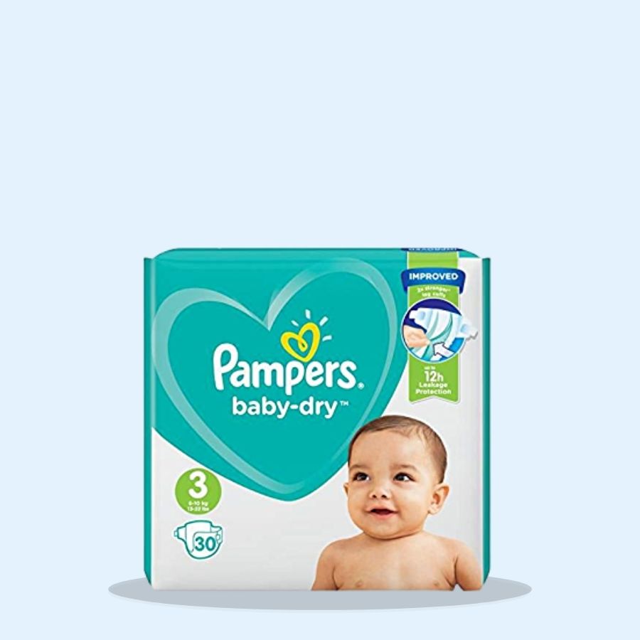 Pampers Size 3 Midi 30s PM £6.49 (Pack of 4 x 30s)