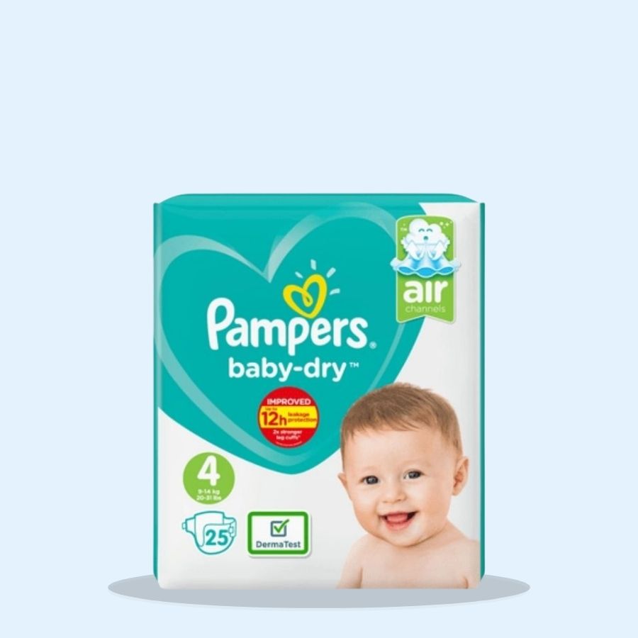 Pampers Size 4 Maxi 25s PM £6.49 (Pack of 4 x 25s)
