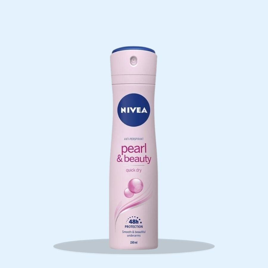 Nivea Female Deodorant Pearl & Beauty 150ml (Pack of 6 x 150ml)