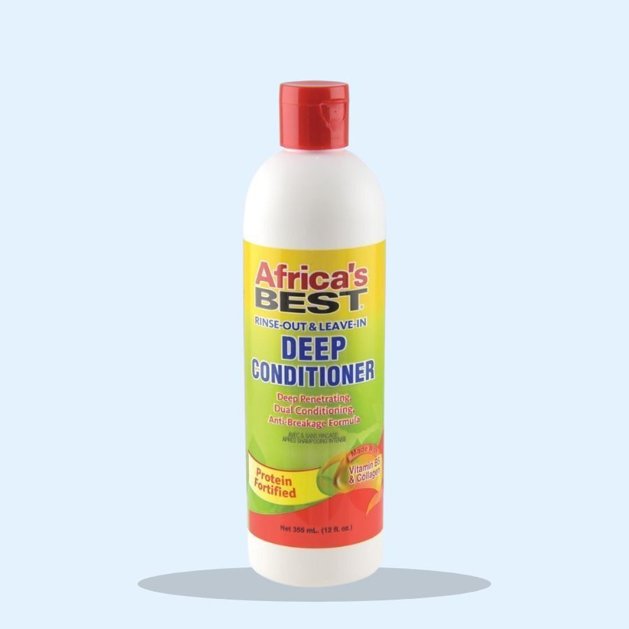 Africa's Best Rinse-Out & Leave-In Deep Conditioner (Pack of 3 x 355ml)