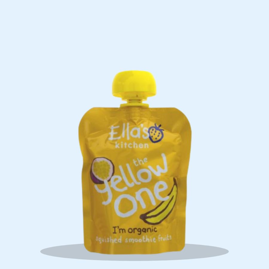 Ella's Kitchen The Yellow One Smoothie Fruit 90g (Pack 12 x 90g)