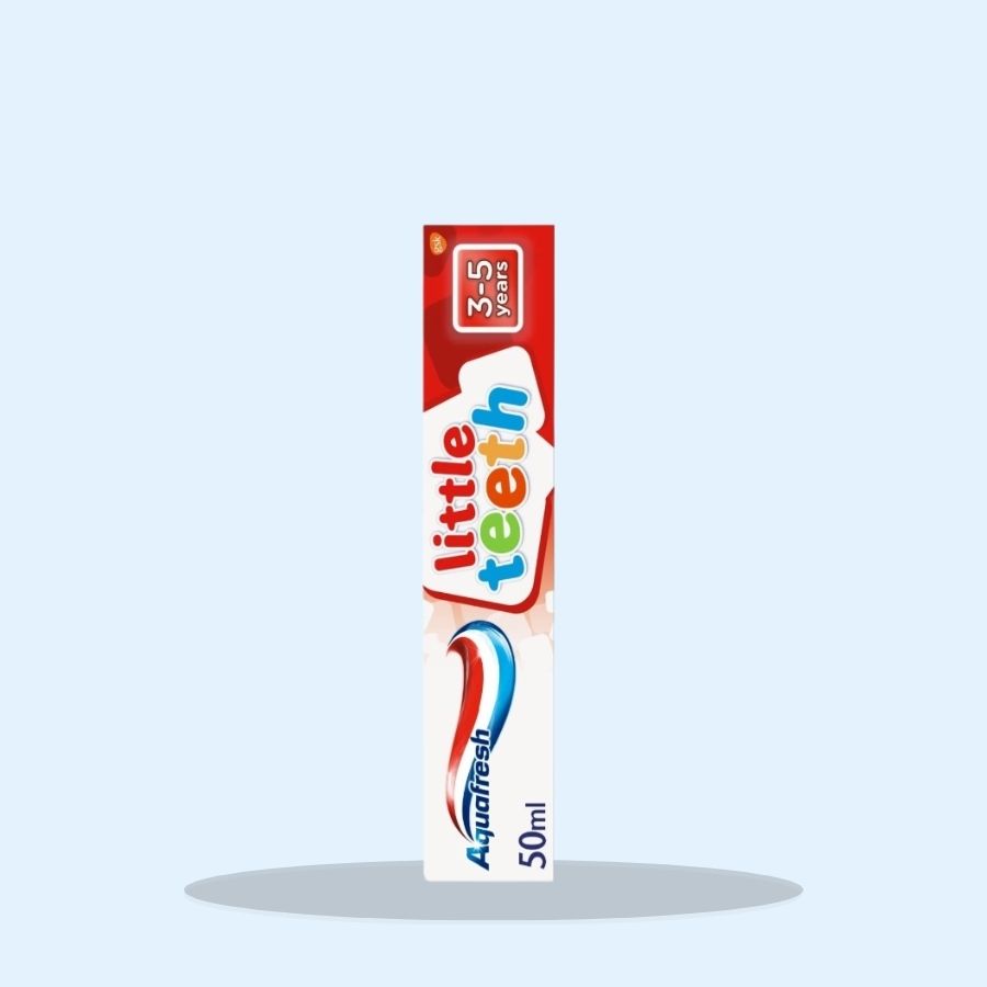 Aquafresh Little Teeth Toothpaste 50ml (Pack of 12 x 50ml)
