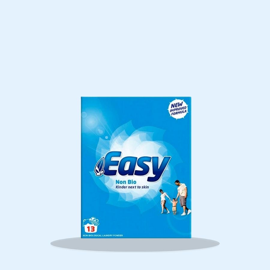 Easy Washing Powder Pure Non-Bio 884g (Pack of 6 x 884g)