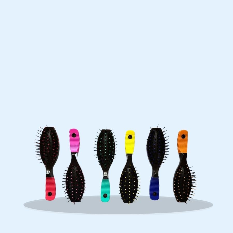 Duralon Cushion Hair Brush (Pack of 6 x 1)