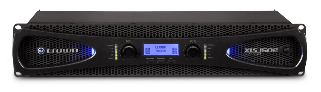Crown NXLS1502-0-US | XLS1502 Two-channel, 525W @ 4Ω Power Amplifier