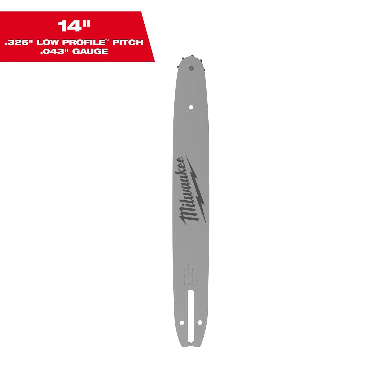 14" .325" LOW PROFILE™ Pitch, .043" Gauge Guide Bar
