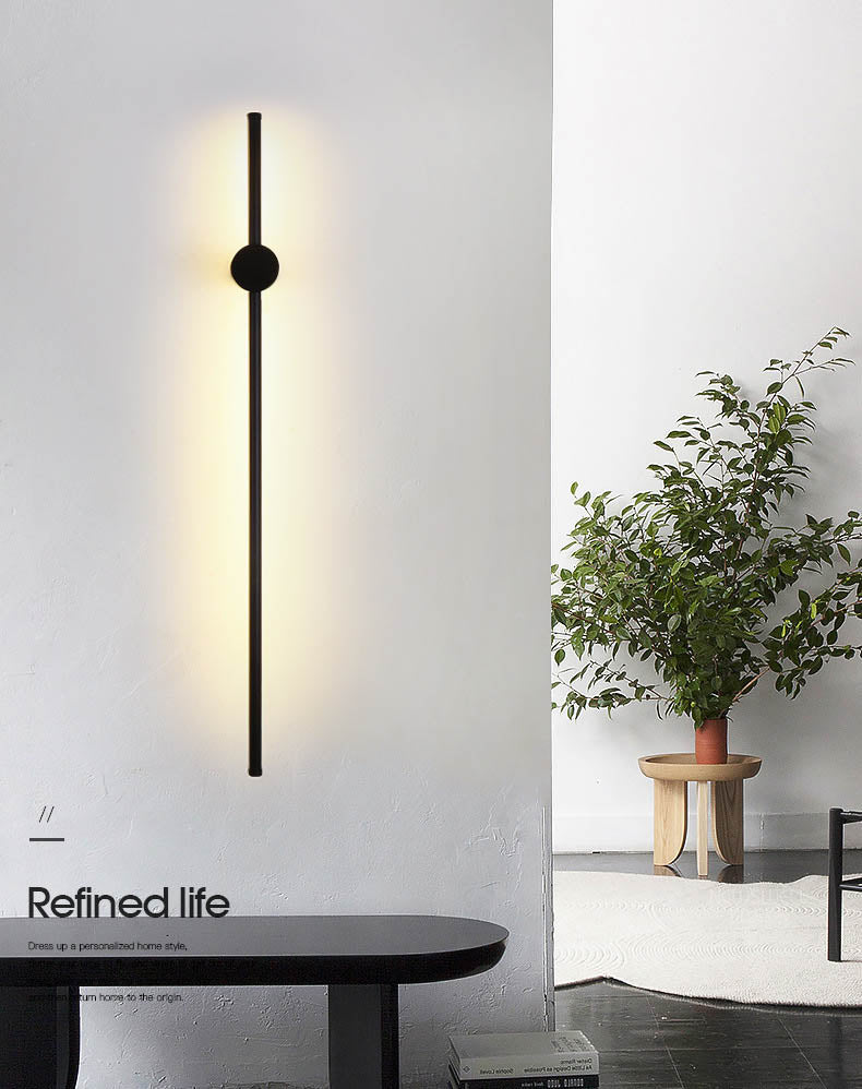 Nordic sleek wall light