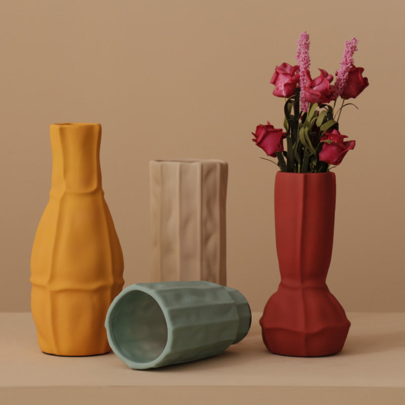 stitch vases