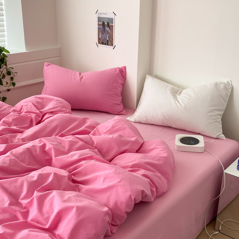 Aesthetic pink bedroom