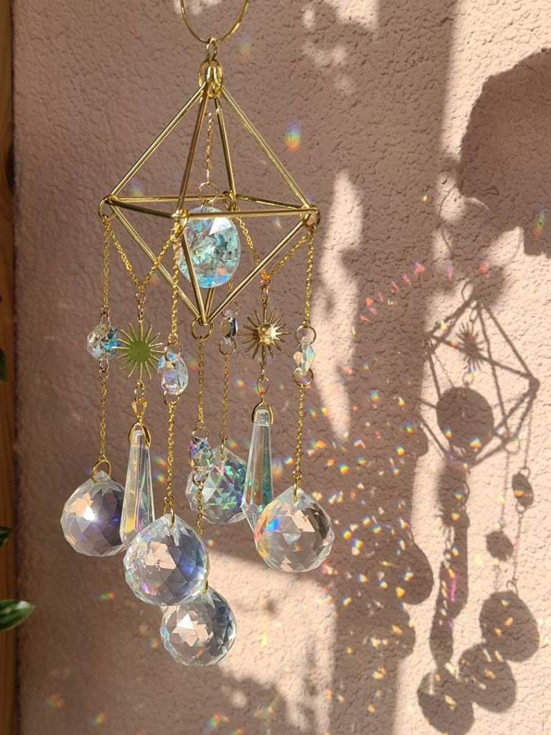 Magical Window Hanging Suncatcher - Aesthetic Bedroom Decor